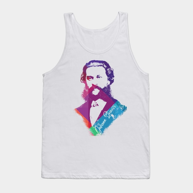 Johann Strauss Tank Top by big_owl